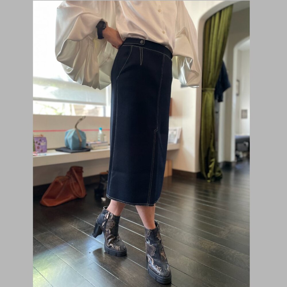 Jigsaw Graphic Skirt